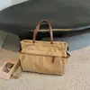 Bolsa de Lona Casual de Gran Capacidad para Viaje 2026 Nueva Llegada Otoño Bolsa de Equipaje de Alto Valor Personalidad Bolso de Hombro Cruzado de Moda