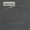 Fio de aço Colar Corda DIY Pulseira de cristal Corda Trançada Comprimento 2 m Tori Outro Shanwei Natural