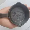 Olla de Hierro Fundido/Mini Olla/Sartén para Huevo Frito/Cuchara para Empanadillas/Sartén/SARTÉN/Sartén para Freír/Guisado de Yuzu/Molde para Pastel