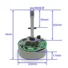 Ventilador de Frecuencia Variable para Motor DC sin Escobillas PWM DC24V Motor de Ventilador para Nido Rotor Externo 102DC-94