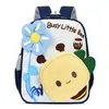 Mochilas Escolares Transfronterizas para Niños y Niñas, Linda Mochila de Bebé Nueva de Dibujos Animados de Abeja, Pequeña Mochila Infantil de Moda