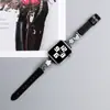 Adecuado para Applewatch9 Correa de Cuero Xingyue Iwatch8/S10 Reloj 76543 Gama Alta Ins Accesible Lujo
