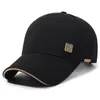 Estilo Novo Primavera e Outono Chapéu Guofeng Masculino Moda Nacional Boné de Basebol de Topo Duro Moda Simples Chapéu de Sol para Exterior para Homens