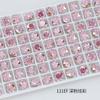 Rinestones Octagonales Corte Rosa para Uñas Dongzhou de 8 mm, Cristal Brillante Diamante de Imitación al por Mayor Accesorios para Aretes DIY