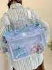 Bolso Básico de Hombro de Gran Capacidad para el Dolor, Bolso Cruzado de Hombro para el Viaje Diario de Estudiantes, Bolso de Muñeca Bidimensional