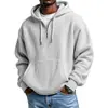Nueva Colección Primavera/Otoño 2026: Sudadera con capucha de punto gofrado, moderna y a la moda, para hombre, de Tienda Independiente de Amazon