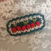 Nuevo Lindo Flor Bordada Dibujo Animado Estilo Pastoral Fruta Pasador Niña Flor Niños Bebé Pasador Accesorio para el Cabello para Mujeres
