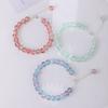 Pulsera de Cuentas de Crack de Hielo de Dopamina Imitación Cristal Esmalte Pulsera para Mujer Guofeng Esmalte Suave Cuentas para Estudiante
