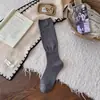 Calcetines de merlot hasta la pantorrilla calcetines de cachemira ajustados calcetines holgados de otoño e invierno para botas calcetines largos cálidos calcetines para botas cortas