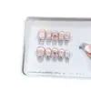Naizi Pura Feito à Mão Usável Laço de Unha Lolita Estéreo Borboleta Pintada à Mão Estilo Olho de Gato Puro Desejo Patch de Arte para Unhas