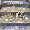 Mini Lanterna Artesanal Tecida de Bambu Mini Galinheiro Cocheira para Porco Decoração Dim Sum Cesta de Flores Capa para Copo de Chá com Leite
