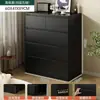 Armário de cinco gavetas, armário de parede para a sala de estar, armário de armazenamento ao pé da cama no quarto, armário de gavetas doméstico simples e moderno, armário de gavetas de chão