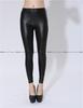 Leggings de Cuero Sintético Estilo Coreano para Mujer, Primavera y Otoño 2026, Largo Tres Cuartos, Corte Ajustado, Pantalones de Cuero Skinny, Venta al por Mayor