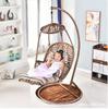 Cesta Colgante de Ratán Personalizada Balcón Hogar Cesta Colgante Individual Columpio Nido de Pájaro Cesta Colgante Silla Cesta Colgante Balcón Cuna Silla de Ratán