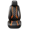 Cojín para Asiento de Coche de Comercio Exterior, Transpirable y Ventilado de Verano, Cuero Nappa de Lujo Ligero, Universal para Todas las Estaciones