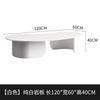 Mesa de Centro Nueva 2024 de Placa de Roca Italiana Minimalista Negra Lujo Ligero Simple Moderna para Hogar Oficina Mesa de Centro Sala de Estar