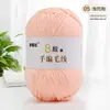 Fio de Lã 8 Fios Tricotado à Mão pelo Fabricante Cachecol/Xale de Tricô Artesanal DIY Bola de Lã Grossa para Boneca Fio Tricotado à Mão