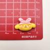 Parche Facial Brillante de Dibujos Animados Sombrero Orejas Grandes Perro Conejo Gato Accesorios de Resina Funda de Teléfono DIY Tocado Pasador Parche
