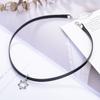 Collar Hexagrama de Corea del Sur Correa para el Cuello Clavícula de Mujer Correa para el Cuello Versátil Cadena para el Cuello