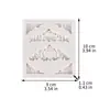 Variedad de forma decorativa de encaje de corona de silla estilo europeo molde de silicona para pastel de fondant molde para hornear diy