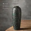 Mini vaso de areia roxa vaso cerâmico pequeno decoração de planta ins vaso para flores secas artesanato feito à mão