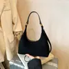 Bolso de Nicho de Alta Gama para Mujer Otoño e Invierno 2025 Nuevo Bolso Cruzado Retro Escarchado Popular Ins Bolso tipo Mensajero Bolso Dumpling
