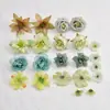 Flor Artificial Lirio Flor de la Suerte Set Kit de Materiales DIY Adorno para el Cabello Estilo Antiguo Paquete de Dolor Decoración Props de Fotografía Gu Mei