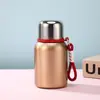 Mini Garrafa Térmica de Aço Inoxidável 304 Portátil de Mão para Viagem Copo de Água Simples de Bolso para Estudante Pode Imprimir LOGOTIPO