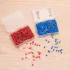 4*15mm Chinchetas de Plástico, Pines para Mapas, Pines de Fijación para Oficina, Pines para Globo Terráqueo, Chinchetas Especiales para Tableros de Corcho