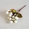 Flores Artificiales Transfronterizas, Rosas de Plástico, Flores Falsas, Decoraciones para Sala de Estar, Arreglos de Boda, Plantas Verdes Artificiales Decorativas, Venta al por Mayor