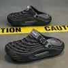 Zuecos de Exterior para Hombre 2026 Nueva Primavera Eva Suela Gruesa para Aumentar Altura Punta Cerrada Pantuflas para Pesca Verano Antideslizantes
