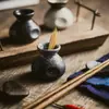 Sostenedor de palillos de cerámica estilo japonés botella de vino pequeña petaca estilo retro creativo sostenedor de palillos sostenedor de palillos sostenedor de palillos