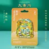 Imán de Nevera Cultural y Creativo de Sichuan Souvenir de la Ciudad de Chengdu Punto Pintado Viaje Imán de Metal de Alta Gama Souvenir