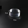 Suporte Exibidor Cilíndrico Transparente de Acrílico Modelo Base de Perfume de Mão Joias Joias Display de Cosméticos Adereços de Fotografia