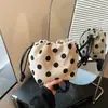 Bolsa Feminina de Axila 2026 Nova Moda Popular de Verão Versátil Bolinhas Bolsa de Ombro Único Bolsa Transversal Balde para o Dia a Dia