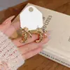 Brincos de Tarraxa Vazados em Forma de C Agulha de Prata Estilo Minimalista Coreano Brincos Levemente Luxuosos Sensação de Alto Padrão Design de Brincos Senso de Design Niche