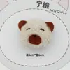 Accesorios de Broche de Cabeza de Animal de Peluche de Dibujos Animados para Otoño e Invierno, Serie Melard Conejito, Perrito, Oso Muñeco Accesorios
