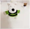 [Solo Ropa] Ropa para Cachorros West Highland Accesorios Lindos Suéter Sombrero Set de Abrigo