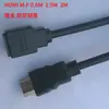 Cable de extensión HDMI HD macho a hembra 0.6m 1.5m 3m MF para TV, computadora, decodificador, proyector