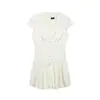 Venta Caliente Transfronteriza AliExpress Nuevo Llegado Primavera 2026 Vestido Mini Ajustado Textura Jacquard Seda Satín 4772372