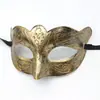 Máscara de Carnaval Halloween Meio Rosto Retrô Mais Vendida Transfronteiriça, Máscara de Festa à Fantasia Romana Unissex
