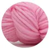 Hilo de lana de isla de hielo pequeña de 4 cabos sección texturizada teñido en brazo extra grueso Hilo para crochet aguja de tejer a mano lana comercio exterior exportación al por mayor