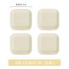 Tigelas e Pratos de Cerâmica Domésticos Presentes de Boas-Vindas Louça Nova de Alto Valor Conjunto de Pratos Louça Estilo Creme com Cor Sob Esmalte