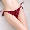 Fragancia Night Ting Tanga Abierto Sexy con Cordones Pantalones T para Mujer Transparente Talla Grande Ropa Interior Sexy con Cordones y Tira