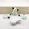 Dibujo animado Sanrio Melody Pacha Perro Patito Flotador de piscina Parche de resina Accesorios para el cabello DIY Material para Colgante de Funda de Teléfono Móvil