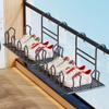 Tendedero de Balcón, Ventana Antirrobo, Tendedero de Zapatos para Edificio Alto, Gadget para Secar Artículos, Zapatero, Gancho para Secar Calcetines, Perchero de Almacenamiento