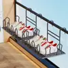 Zapatero para Balcón, Gancho para Secar Calcetines, Estante de Almacenamiento, Tendedero, Ventana Antirrobo, Zapatero para Edificio Alto, Gadget para Secar Artículos, Zapatero