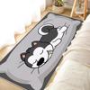 Alfombra de Dibujos Animados de Animales Pequeños para Habitación Infantil Terciopelo Cristal Hogar Antideslizante y Resistente a las Manchas Felpudo Completo Se Puede Personalizar el Tamaño