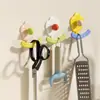 Gancho Adhesivo Fuerte para Baño Sin Taladro para Uso Doméstico, Gancho Pegajoso Resistente Montado en la Pared Creativo para Almacenamiento de Toallas