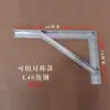 Suporte de prateleira de cantoneira estrutura triangular de cantoneira de aço suporte de prateleira para serviço pesado montado na parede suporte de divisória fixação de cabo de ferro espessado